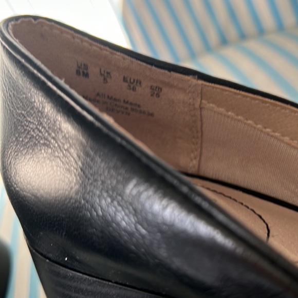 Life Stride black heeled loafer with pointed toe 8M brand new - Picture 6 of 7